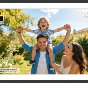 FRAMEO 15.6 Inch 32GB Large Digital Photo Frame