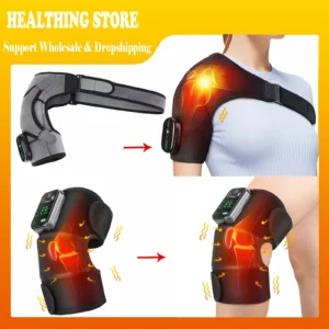Heated Vibration Knee Massager Wrap