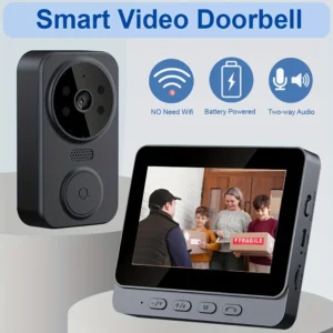 1080P Video Doorbell Camera with Monitor