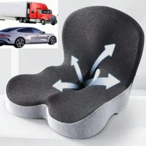 Memory Foam Truck Seat Cushion with Lumbar