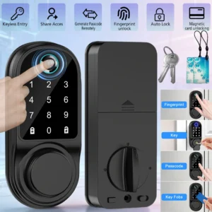 Keyless Fingerprint Smart Deadbolt